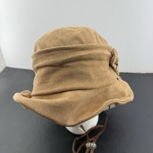 Comhats Hatter's Hub Women's Bucket Hat Caramel Large